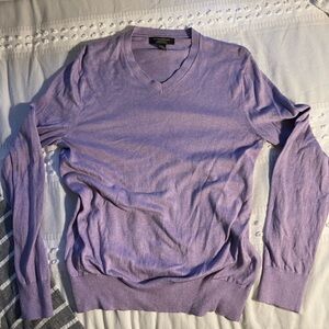 Banana Republic Lilac Long Sleeve Women's V Neck